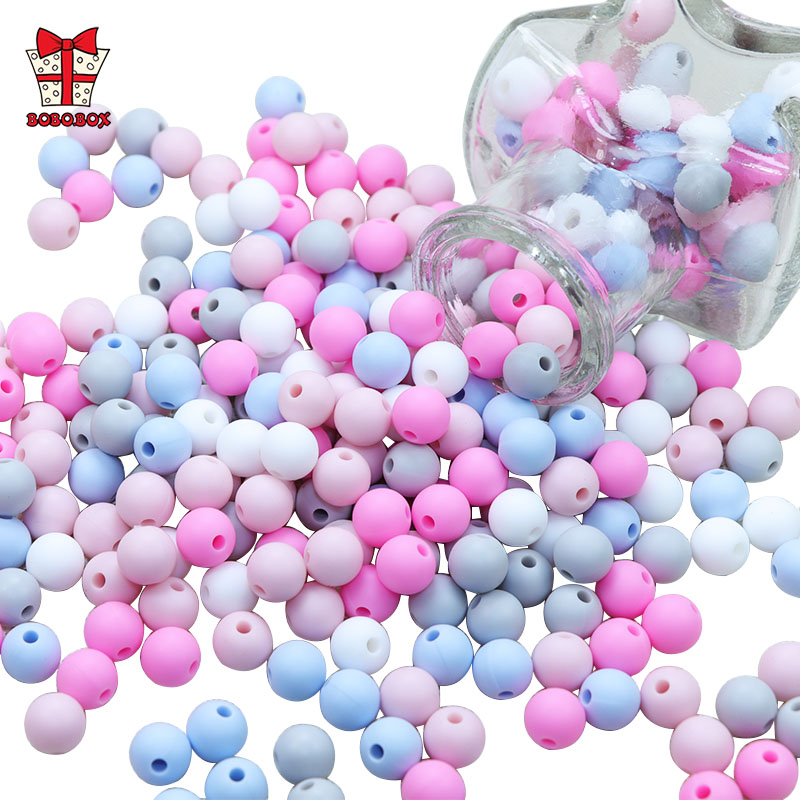Baby Teethers - Bobo. Doos 20Pcs Siliconen Kralen 9Mm