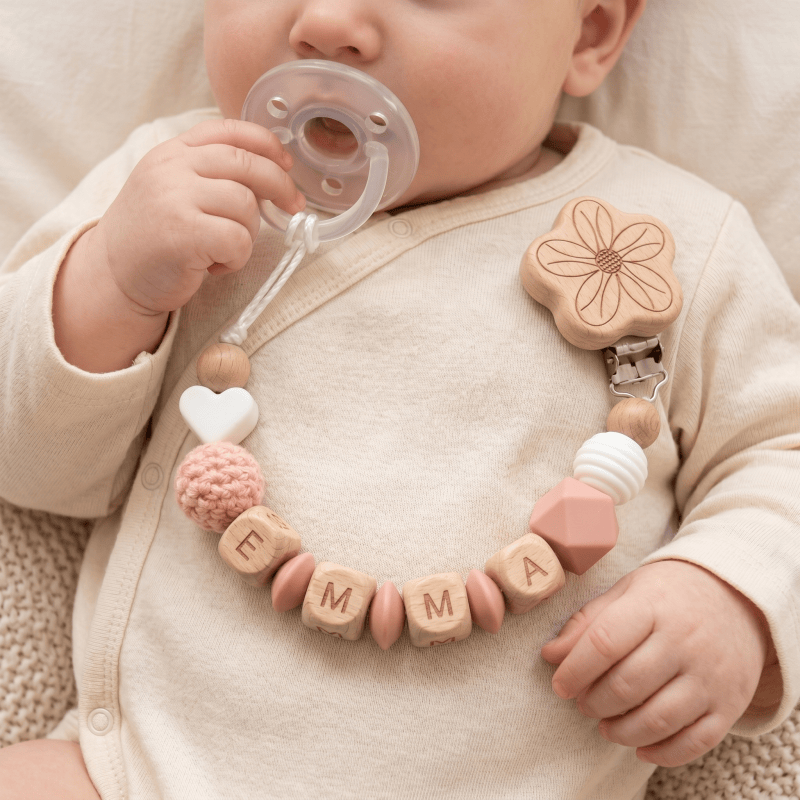 Baby Teethers - 2026 Gepersonaliseerde Baby Fopspeen Clip Aangepaste