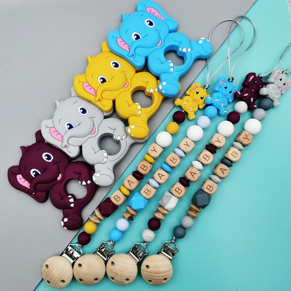 Aangepaste Letternamen Olifant - Baby Teethers recensie en prijs