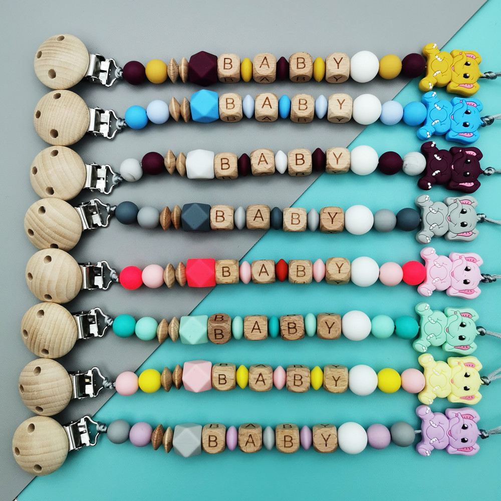 Aangepaste Letternamen Olifant - Baby Teethers recensie en prijs