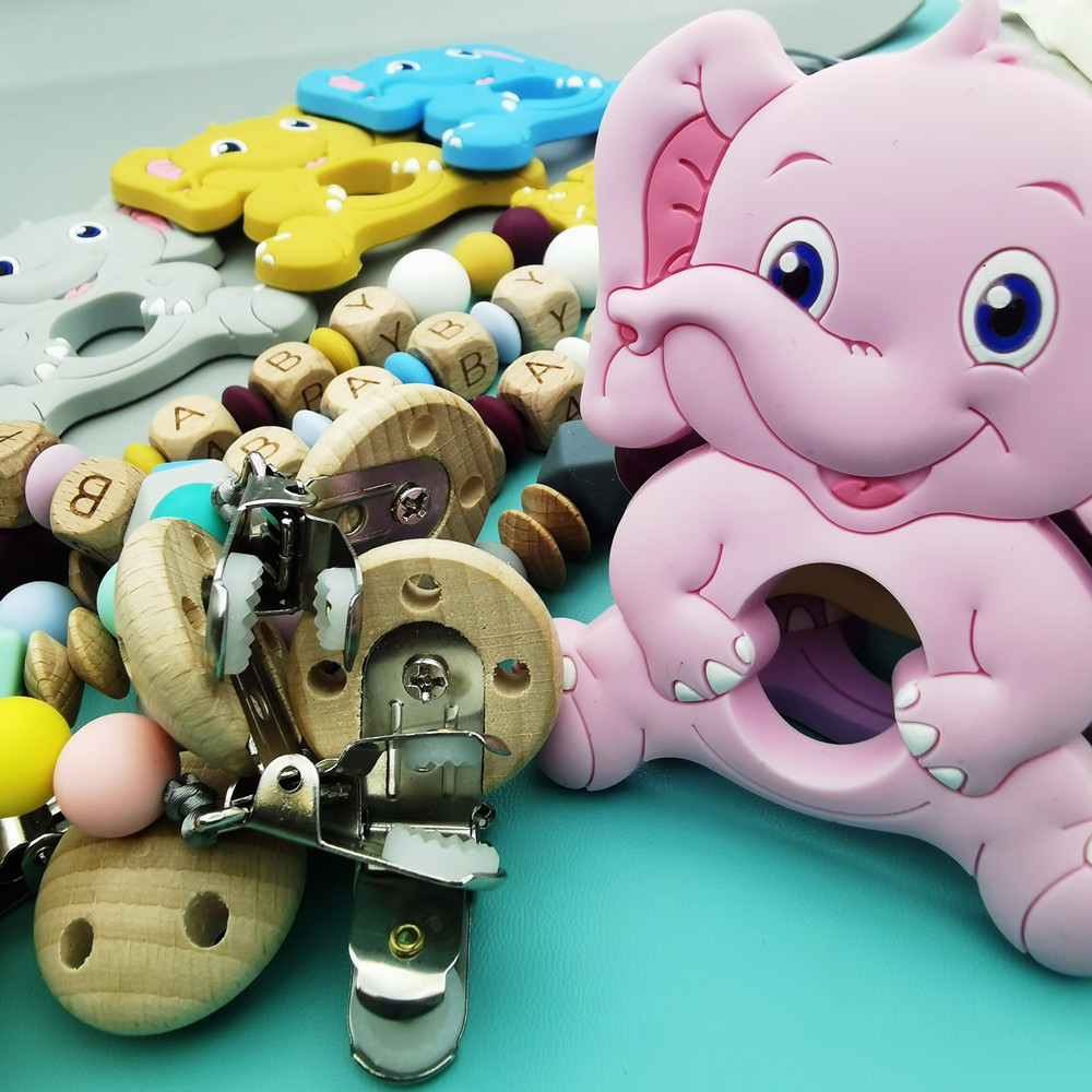 Aangepaste Letternamen Olifant - Baby Teethers recensie en prijs